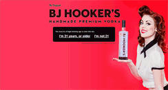 Desktop Screenshot of bjhookersvodka.com